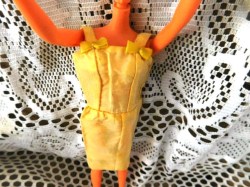 yellow silk copy dress